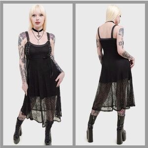 Killstar Black Lace Dress gothic witchy